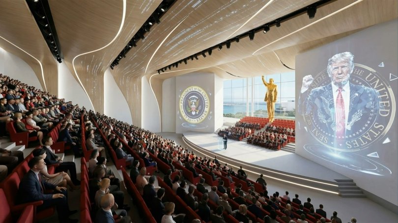 The first look at designs for The Donald J. Trump Presidential Library