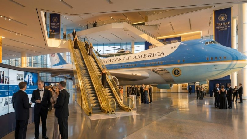 The first look at designs for The Donald J. Trump Presidential Library