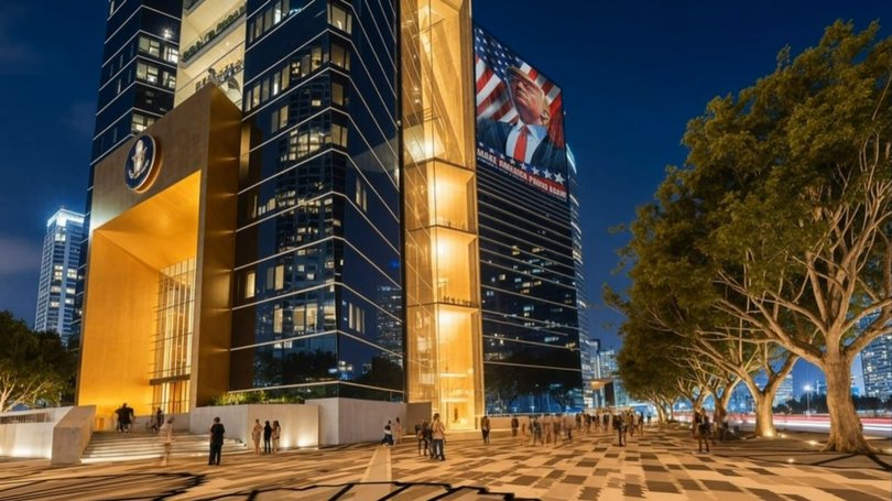 The first look at designs for The Donald J. Trump Presidential Library