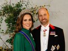 Prince William and Princess Kate attending the State Banquet.