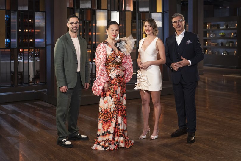 MasterChef Australia’s season 18 judges Andy Allen, Poh Ling Yeow, Sofia Levin and Jean-Christophe Novelli.