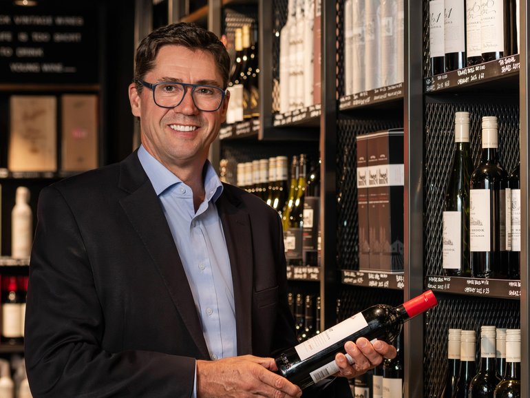 Treasury Wine Estates boss Sam Fischer.