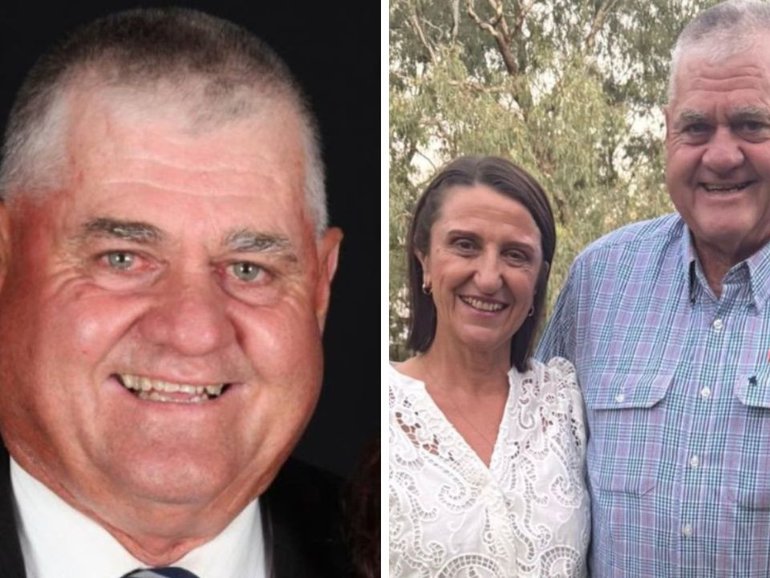 Emerald farmer Ian Burnett identified as grandfather killed alongside grandson.