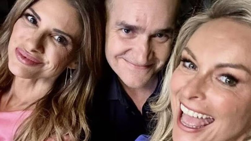 John Aiken with fellow experts Alessandra Rampolla and Mel Schilling. Picture Instagram