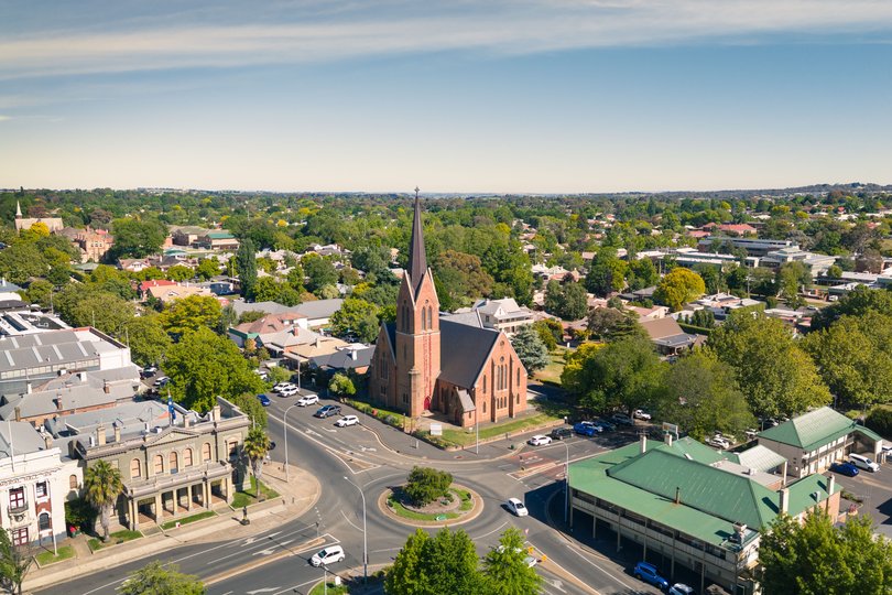 Ineos Grenadier; Orange township from above; Cook Park, OrangePicture: Daniel Tran