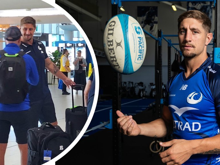 Zac Lomax is set for his rugby union debut after flying out with the Force on Wednesday.