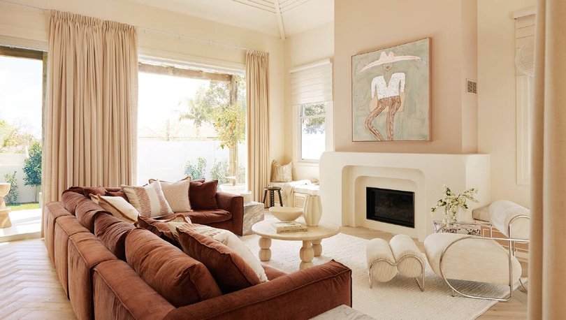 The team advises playing around with shades until you find what works for your space. Pic: Three Birds Renovations.