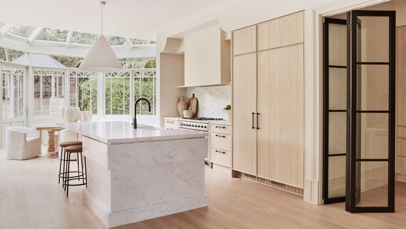 Make sure you consider how colours will flow throughout a home. Pic: Three Birds Renovations.