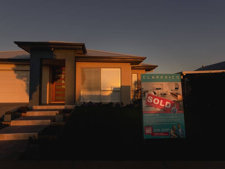 The sun may be setting on rising home prices as global issues impact. Pic: Marina Neil