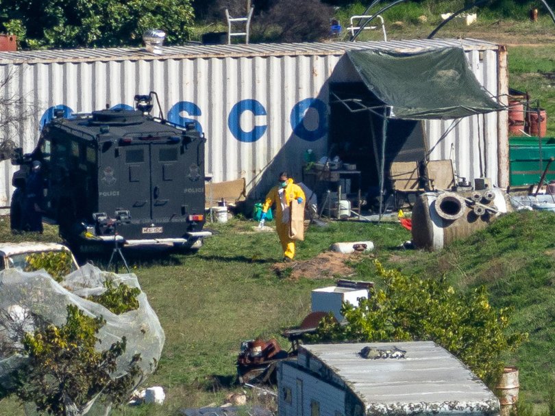 Dezi Freeman’s hiding location.