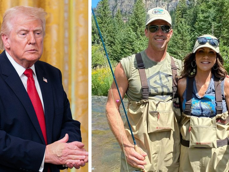 A Trump insider has broken her silence after reports of her husband's alleged online fetish activities.