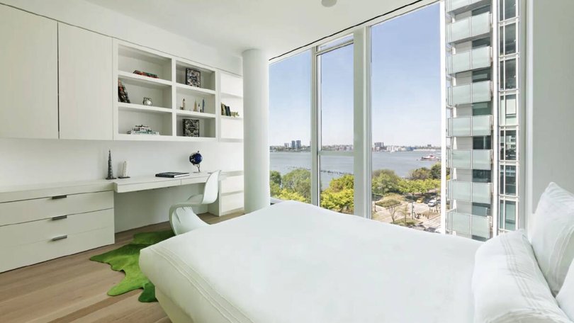 One of the five bedrooms. Pic: Corcoran.