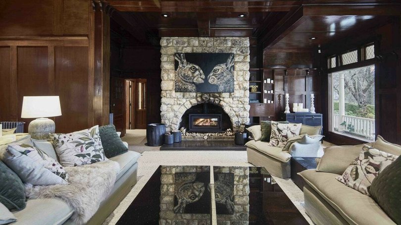 The property is a stunning blend of historic charm and modern elegance.