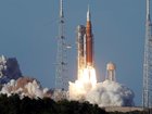 NASA's Artemis II moon rocket has lifted off successfully from the Kennedy Space Center. (AP PHOTO)