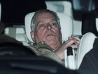 Andrew Mountbatten Windsor, younger brother of Britain?s King Charles, formerly known as Prince Andrew, leaves Aylsham Police Station on a vehicle, on the day he was arrested on suspicion of misconduct in public office, after the U.S. Justice Department released more records tied to the late financier and convicted sex offender Jeffrey Epstein, in Aylsham, Britain, February 19, 2026. REUTERS/Phil Noble     TPX IMAGES OF THE DAY