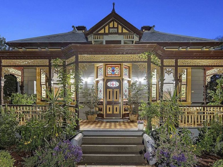 The property was designed by renowned local architect, William Beebe. Pic: Buxton.