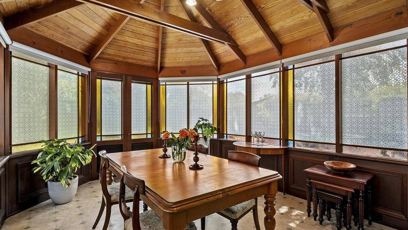 The conservatory is one of the only modern additions. Pic: Buxton.