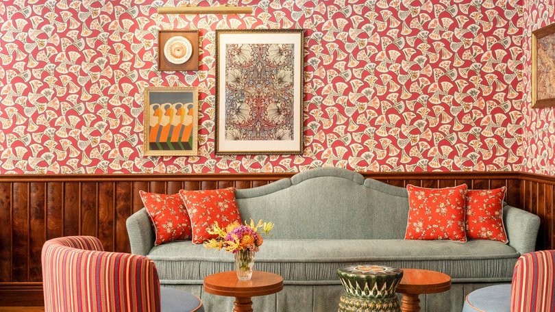 The stunning interior of Le Grand Mazarin.