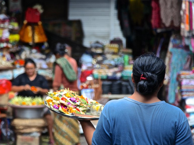 Travellers to Bali are being encouraged to use the new QRIS system.