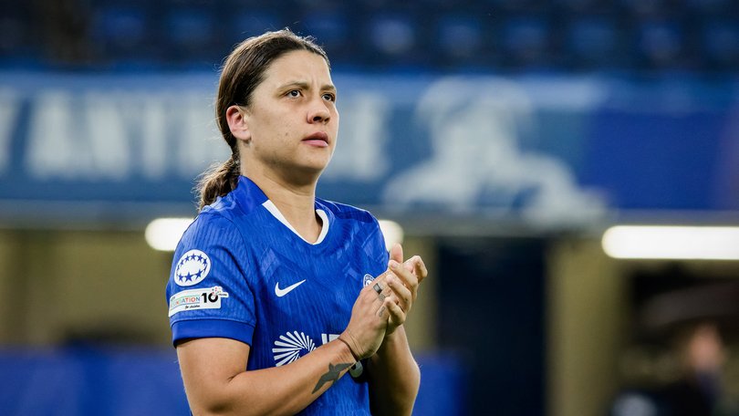 Australia captain Sam Kerr has been quick to pour doubt on a report that she’ll leave Chelsea to join American club Denver Summit at the end of the season.