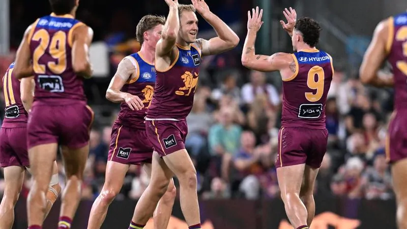 Brisbane Lions recruits combine to bury Daicos-less Magpies in Gabba demolition