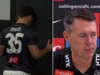Collingwood coach Craig McRae has explained the situation around Nick Daicos before the superstar was ruled out of the game.