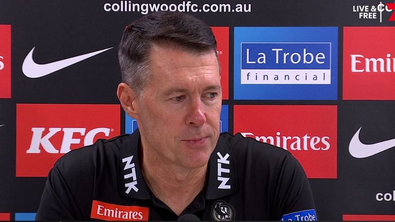 McRae said the Daicos drama should not have affected the very first stoppage of the game.