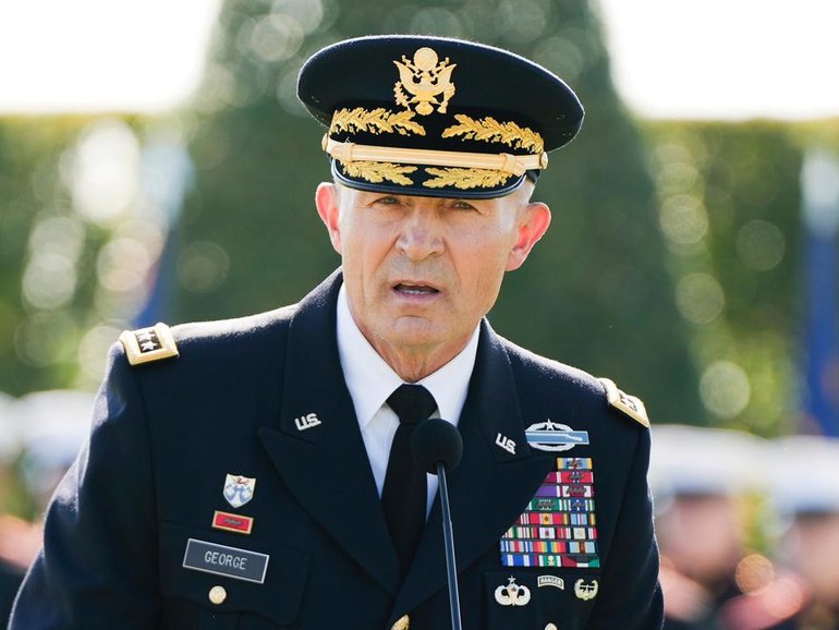 The Trump administration has reportedly asked Army Chief of Staff Gen. Randy George to step down. (AP PHOTO)