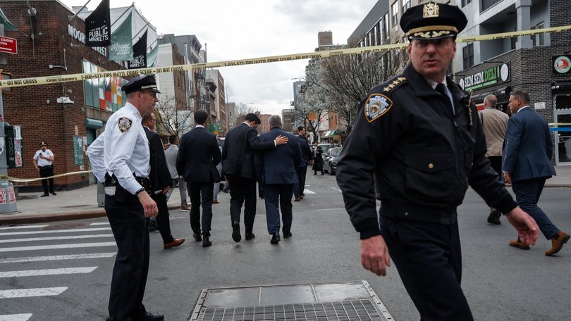 A seven-month-old baby has died after being shot in New York.