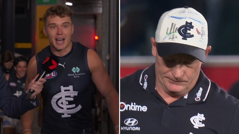 Carlton have let another lead slip in a crushing loss to North Melbourne. 