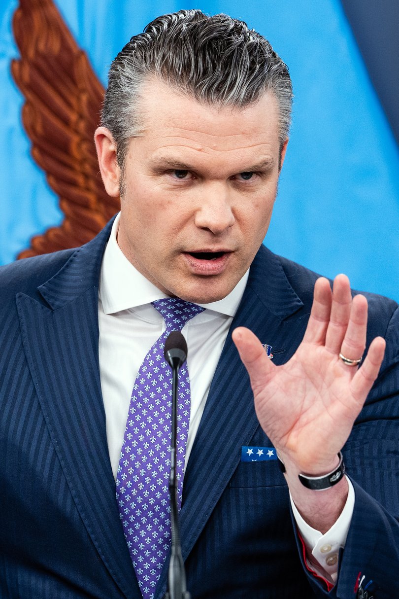 Defense Secretary Pete Hegseth.