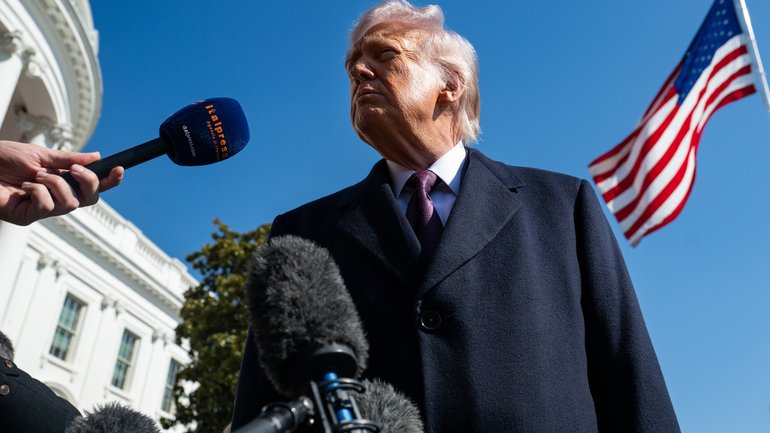 President Donald Trump in February.