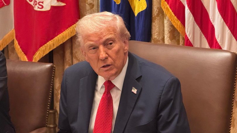 Donald Trump issued a 48-hour ultimatum to Iran on Saturday local time. Picture: NewsWire/ Joseph Olbrycht Palmer