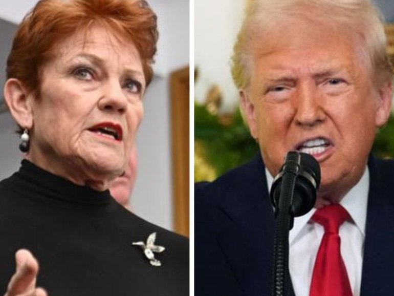 Pauline Hanson has previously described Donald Trump as ‘patriotic leader who has the best interests of his people at heart’.