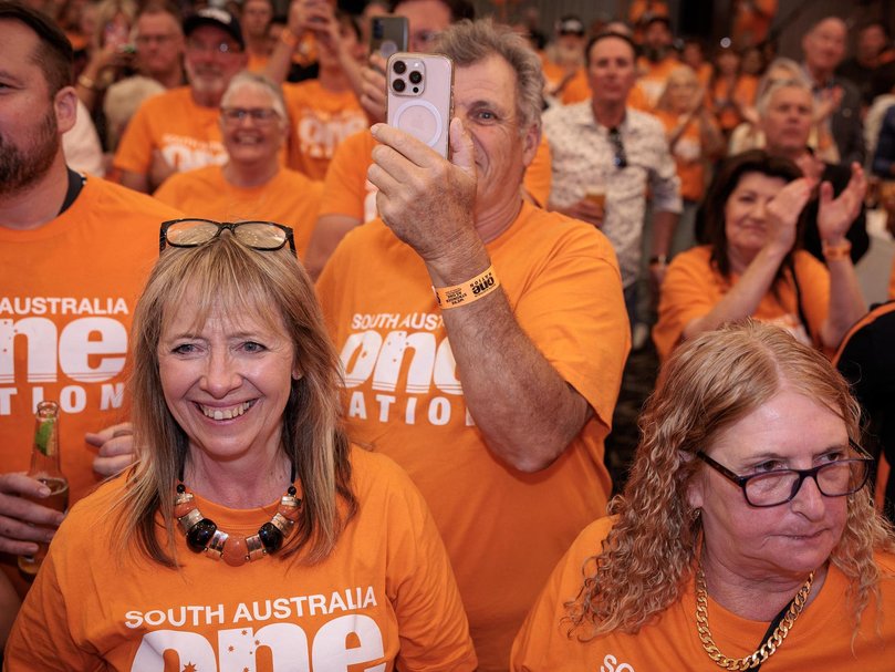 One Nation has been rising in the polls. Picture: NewsWire/ Emma Brasier