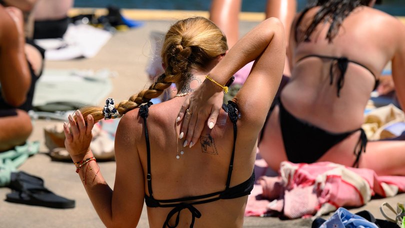 With Australians being blasted with some of the highest levels of UV radiation all year round, sunscreen is an essential daily routine. Picture: NewsWire / George Chan