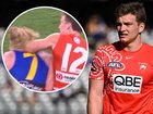 Angus Sheldrick is set to miss Gather Round after being handed a one-match suspension for elbowing West Coast defender Reuben Ginbey in the head off the ball.