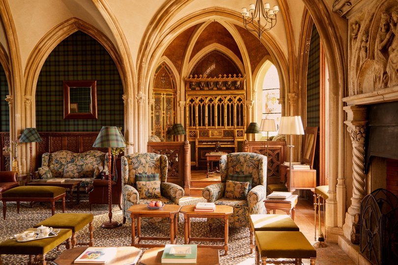 Abbaye des Vaux-de-Cernay — a boutique hotel located in a converted monastery outside Paris — adopts a seasonal scent design approach that serves as a form of sensorial storytelling.