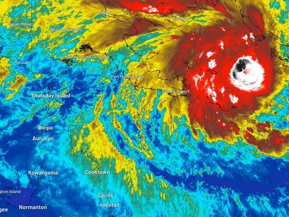 Tropical Cyclone Maila is building in intensity.