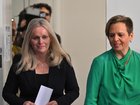 Ruth Higgins SC (left) is the first woman to be appointed as Australia's solicitor-general. (Mick Tsikas/AAP PHOTOS)