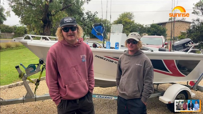 Fraser Bothe (left) and James Harris (right).