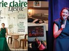 Celeste Barber unveils her new Gold Coast pad in the latest Marie Claire Australia Lifestyle. Pictures Julie Adams/Marie Claire/Instagram/Facebook