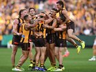 Hawthorn have beaten Geelong by a point in yet another Easter Monday epic.