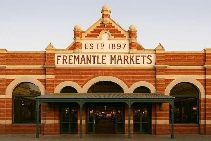 AI generated photo of Fremantle Markets.