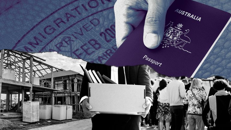 Rising unemployment and inflation could force the government to slash immigration levels by a third.