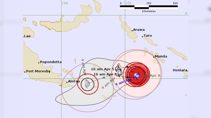 Australia’s Bureau of Meteorology has released the track map of severe Tropical Cyclone Maila.
