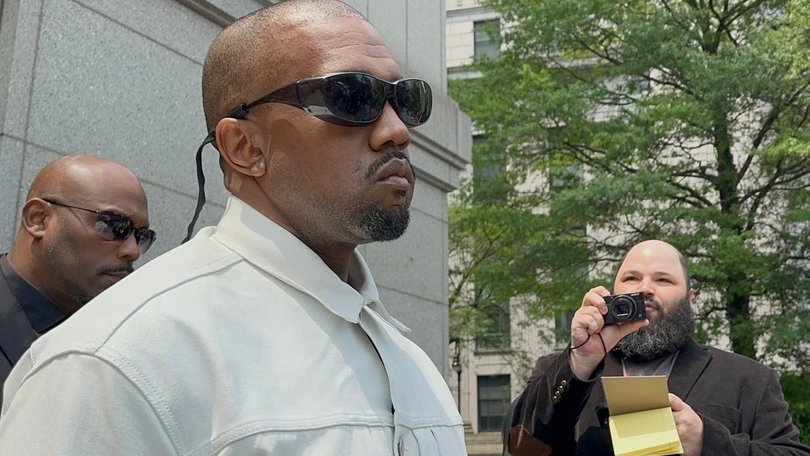 Kanye West, also known as Ye, has been booked to headline London's Wireless Festival in July. (AP PHOTO)