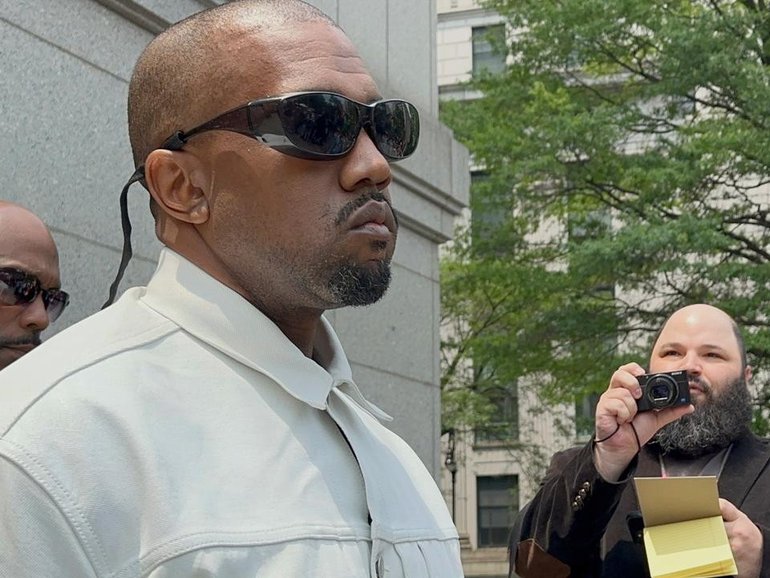 Kanye West, also known as Ye, has been booked to headline London's Wireless Festival in July. (AP PHOTO)