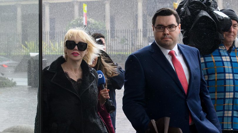 Bruce Lehrmann's lawyer Zali Burrows had sought blanket suppression over his rape case. (Steve Markham/AAP PHOTOS)