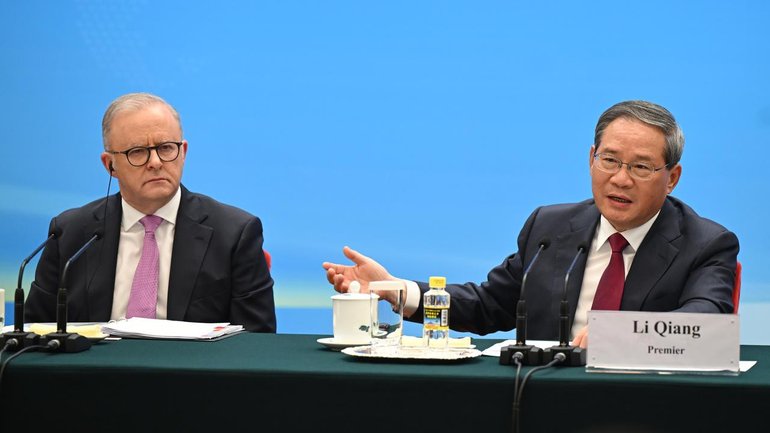 Prime Minister Anthony Albanese and Chinese Premier Li Qiang have spoken on the phone.